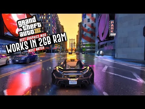 GTA 3 High Graphics Mod For Low End PC 🔥 | Works In 2GB RAM |