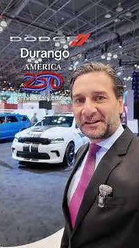 Dodge Durango America 250th Anniversary Edition: A very American SUV | Jaime Gabaldoni