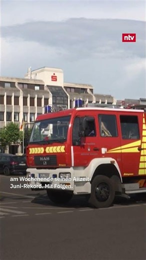 Oppressive Heat and Storms Plague Germany