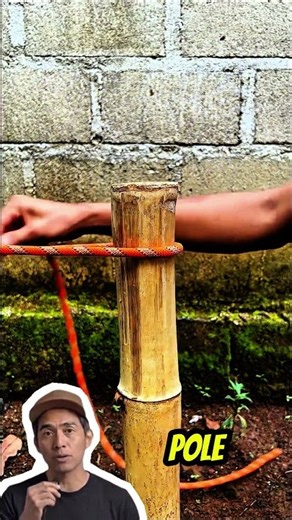 The FASTEST Pole Knot That NEVER Slips!