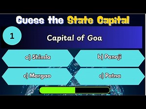 Guess the Indian state capitals | Learn Indian State Capitals | #indianstates | #gk | #kidslearning