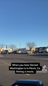 7.7K views · 95 reactions | Denzel Washington is in the city of Perris, filming | Keeping Up With The I.E. | Facebook