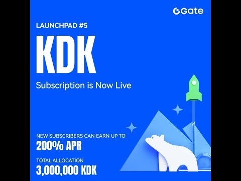 🌟Gate Live Bonus Task -Launchpad (KDK)