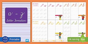 Grade 3 English SA Cursive Writing Lowercase Booklet (CAPS Aligned)