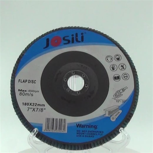 4inch  Flexible Abrasive Mini Flap Wheel Zirconia Oxide Metal Backing Flap Disc