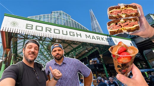 We ate (almost) everything at London’s Borough Market with a pro chef