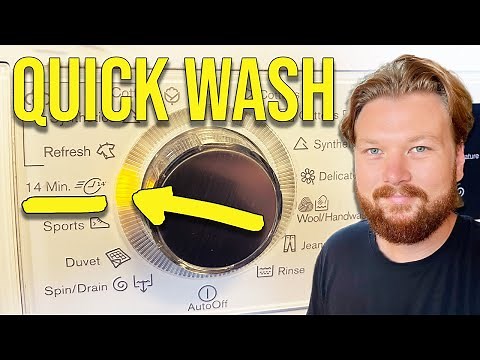Quick Wash: A Fast and Underused Washer Program
