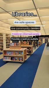 It's National Library Week! We appreciate your continued support and hope you'll visit us soon. ♥️ | Skokie Public Library