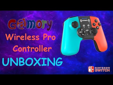 Gamory Pro Controller for Nintendo Switch/Switch Lite Unboxing