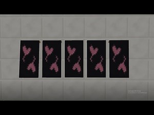 How To Make A Heart Banner In Minecraft