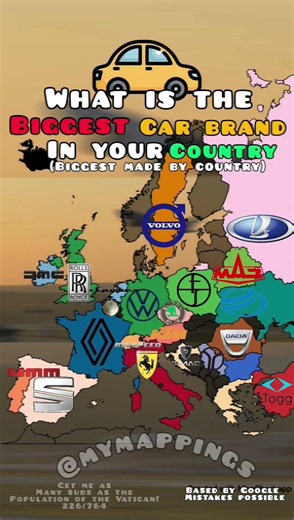 What Car Your Country Produces 🚗🔥