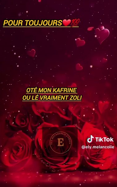 Paroles de 'Pour toujours' par Goulam