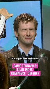David and Billie remember filming Doctor Who 🎬 #davidtennant #billiepiper #doctorwho | David Tennant Daily