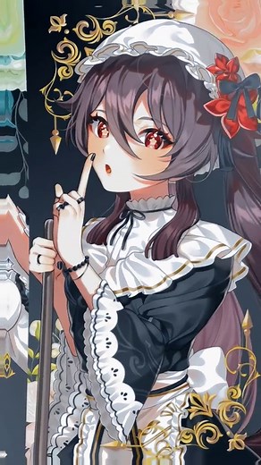 hutao be like:🤫🧏🏻‍♀️ #hutao #hutaogenshinimpact #genshinimpact #jj60fps #jj120fps