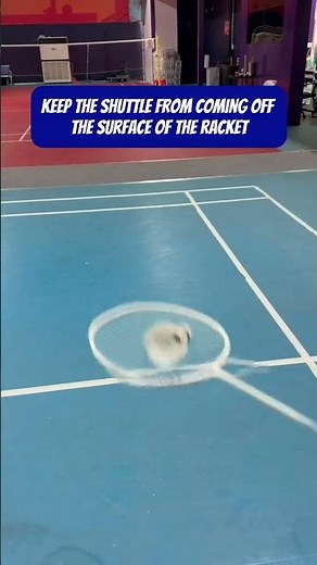 learn secret to stopping badminton shuttlecock