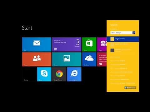 How to disable the Touch Screen on Windows 8