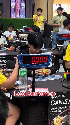 Leo Borromeo: Mastering the 3x3 Rubik's Cube