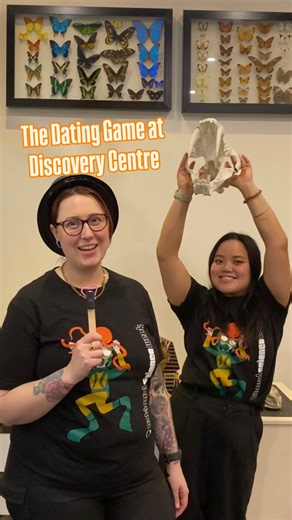 11 reactions | The Dating Game is here at the Museum’s Discovery...