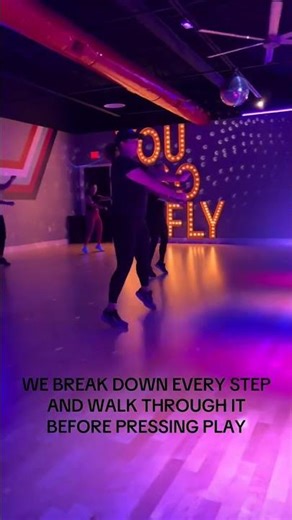 We teach it step by step, so anyone can start here. 🔥 #dancefitness #beginnerfriendly