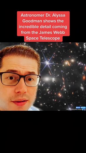 We are truly so tiny in this vast universe #Astronomy #jameswebb #galaxy #space | Zachary Rubin, MD