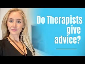 Do Therapists give advice?