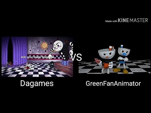 Cuphead Song - Brothers in arms Part 2 (Dagames vs GreenFanAnimator)
