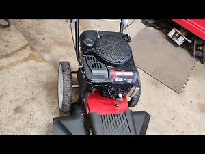 I bought a Craftsman 22" Walk Behind String trimmer that doesn't run. Let's get it going!