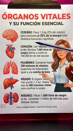 Órganos vitales | Organs Animation