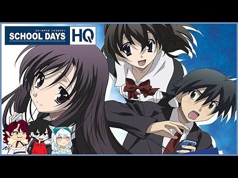 School Days HQ (English Dub) Episode 1: The Three Guys Met