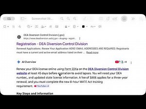 How to Apply for DEA Renewal Registration