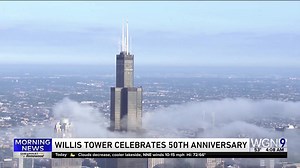 3.6K views · 224 reactions | Happy 50th birthday to the Willis Tower ... aka the Sears Tower! Construction began in 1970. It took more than 2,000 workers and over 3 years to complete. Once finished, at 110 stories high, it held the title of the world's tallest building for 25 years! | Marcus Leshock | Facebook