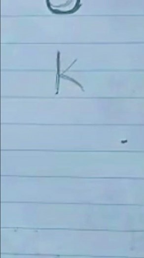🎈 Easy Bubble Letter K Tutorial ✍️ #youtubeshorts #art #viral #trending #shorts #lettering #reels