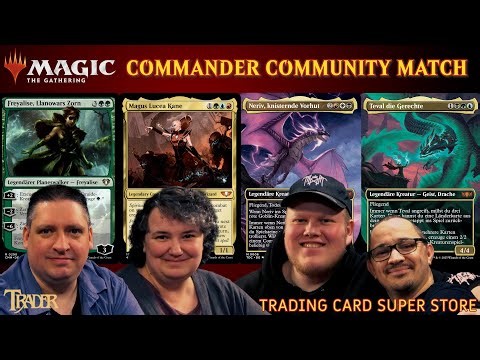 MTG Commander Gameplay 417 | Magic the Gathering deutsch | Trader Event Multiplayer Deck Match 2025