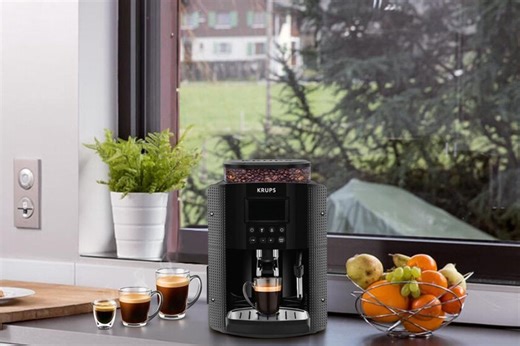 Esta cafetera superautomática Krups nunca ha estado tan barata: te ofrece un café recién molido rápidamente y y del modo más sencillo