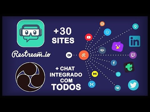 Restream Como Usar - COMO FAZER LIVE EM VARIAS PLATAFORMAS OBS OU STREAMLABS