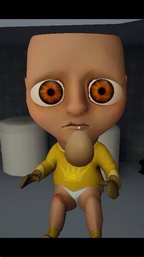 How to Play The Baby in Yellow game #thebabyinyellowgame#play #scarygameplay #funnygameplay #shorts