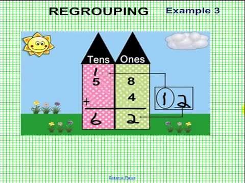 ADDITION BY REGROUPING VIDEO 1D20
