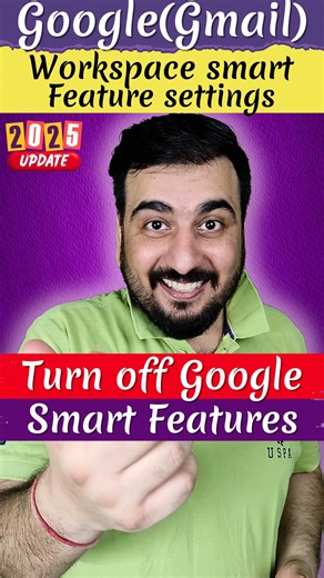 GYAN BOON on Instagram: "Turn off Google Smart Features Settings Share this with your Family and Friends and Follow Gyanboon for more informative videos. #gmail #smartfeatures #workspace #googleworkspace #setting #websites #androidphone #tipsandtricks #techtips #gyan #gyanboon Google workspace settings, Gmail data, Chats, Ai models"