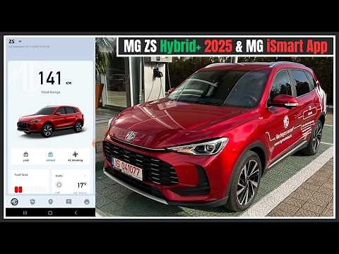 MG ZS Hybrid+ 2025: MG iSmart Mobile App Features & Tutorial