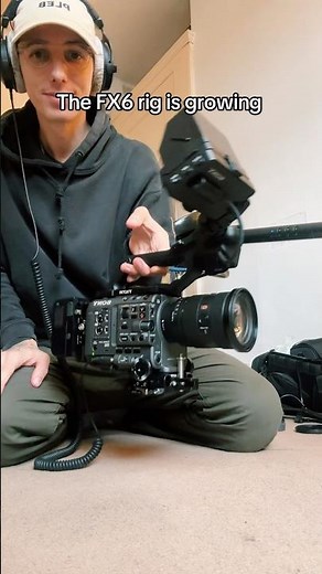 Sony FX6 rig build #sony #cinematic #sonyfx6