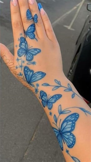 my hand tat is finally healed pic from yesterday so I'm more tannnnn