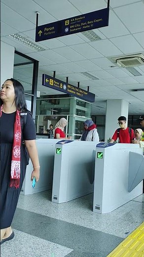 Tap dan Scan Tiket Biar Praktis #kabandara