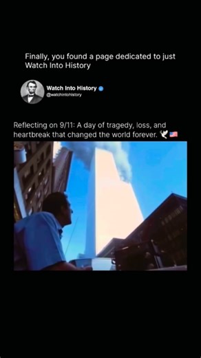 Watch Into History on Instagram: "On September 11, 2001, 19 terrorists from al-Qaeda, led by Osama bin Laden, carried out a coordinated attack on the United States. They hijacked four commercial airplanes with the intention of using them as weapons. Two planes—American Airlines Flight 11 and United Airlines Flight 175—were flown into the North and South Towers of the World Trade Center in New York City, causing massive fires and the eventual collapse of both skyscrapers. A third plane, American 