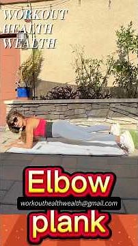 Elbow plank