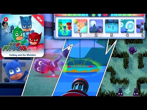 NEW PJ Masks iPad Game - Shrink Ray, Maze Escape (Disney Junior Appisodes)
