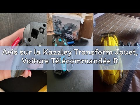 Avis sur la Kazzley Transform Jouet, Voiture Télécommandée Robot avec Capteur Gestuel pour Garçons F