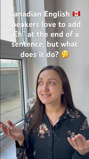 Canadian English Slang - What is EH and why do we use it? 🇨🇦 #learnenglish #englishvocabulary