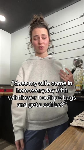 *looks the other way* #cafeghost @The Wildflower Boutique