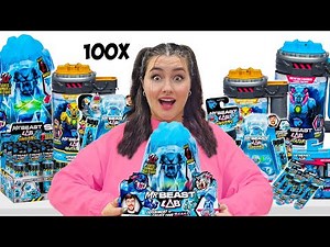 UNBOXING 100 Mr Beast *MYSTERY* Toys