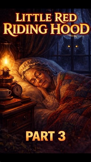 Little Red Riding Hood || Part-3 || 🐺🌙 || #trending #shorts